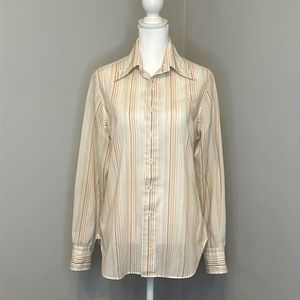 Vintage 1970’s J. G. Hook Striped Button Down Shirt